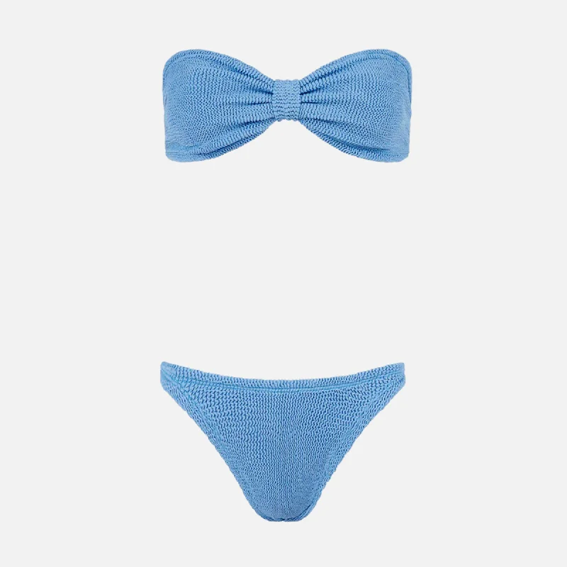 Women's Clothing For Outdoor Activities Hunza G Jean Bikini - Cornflower
