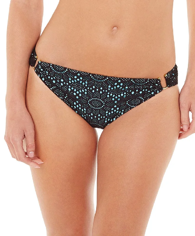 Women's Vacation Outfit Set Lepel Summer Days Swim Briefs, Black