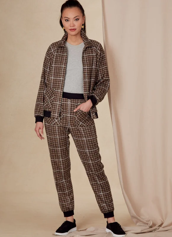 Women's Clothing For Casual Outings Vogue Jacket and Trousers V1832