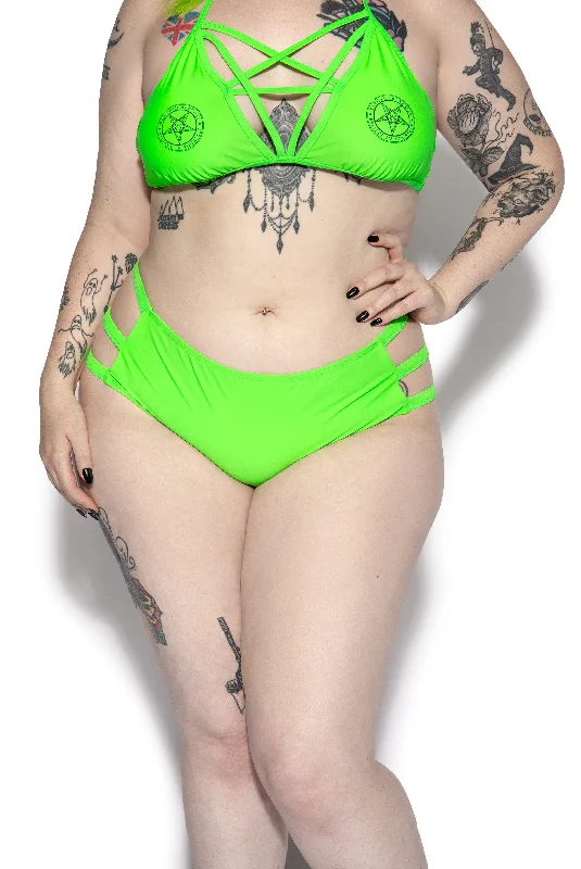 Women's Occasion Wear Clothes Green BCC Strappy Bottom