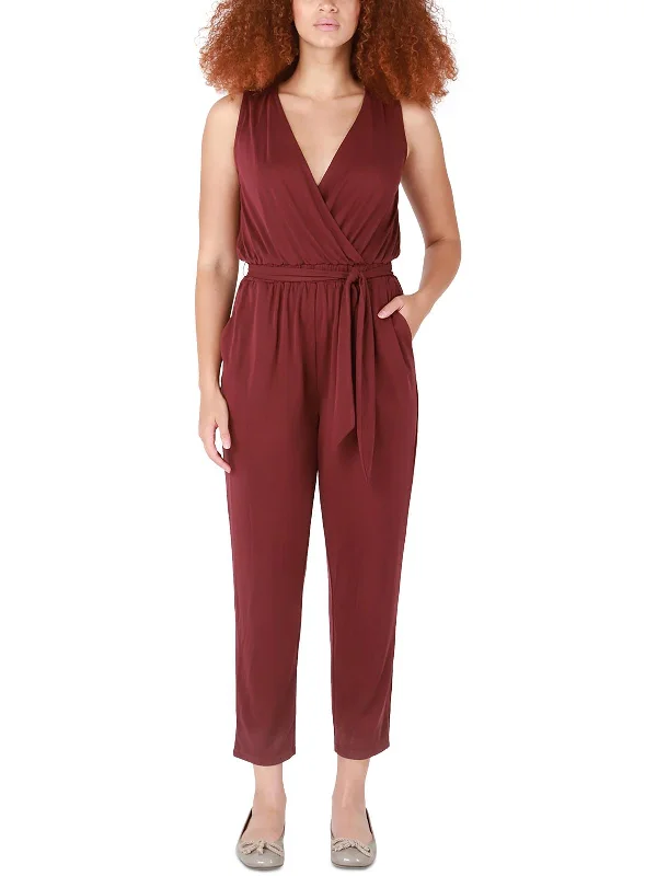 Formal Garments For Women Womens Matte Jersey Jumpsuit