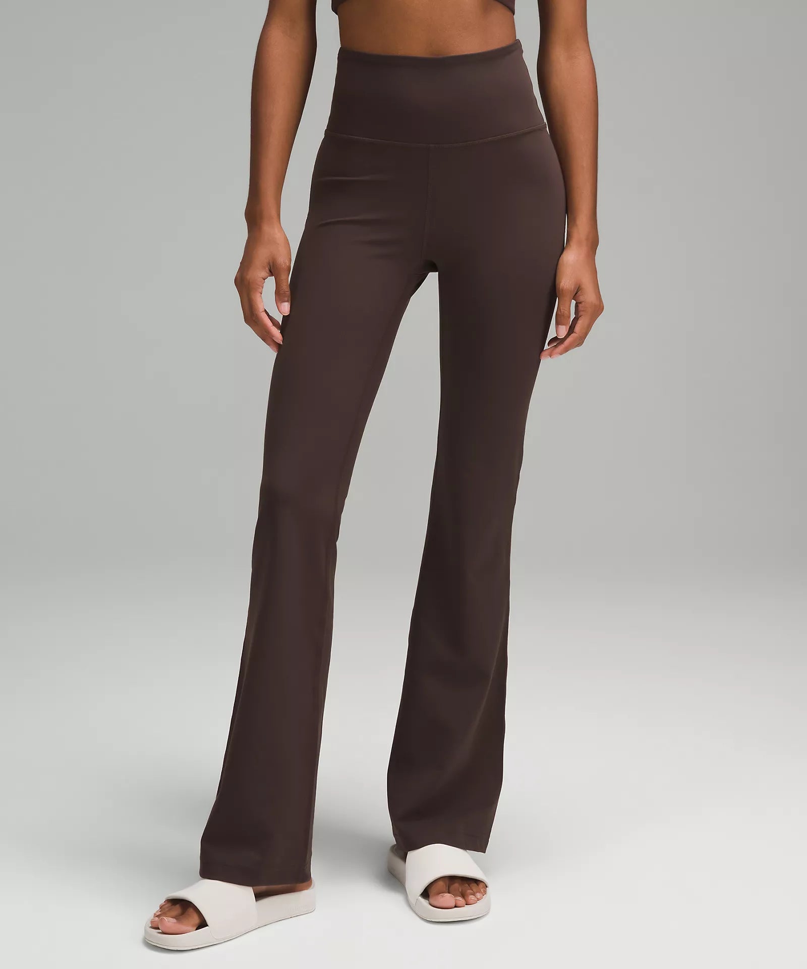 Women's Contemporary Clothing Groove Super-High-Rise Flared Pant Nulu | Espresso