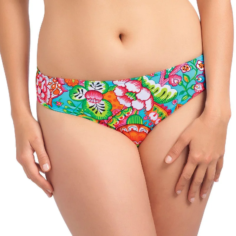 Women's Clothing For Work Freya Dreamer Hipster Swim Brief Print, Azure