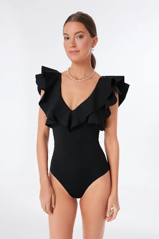 Sale For Women Black Santa One Piece