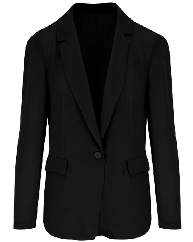 Women's Wardrobe Apparel Black Ian Blazer
