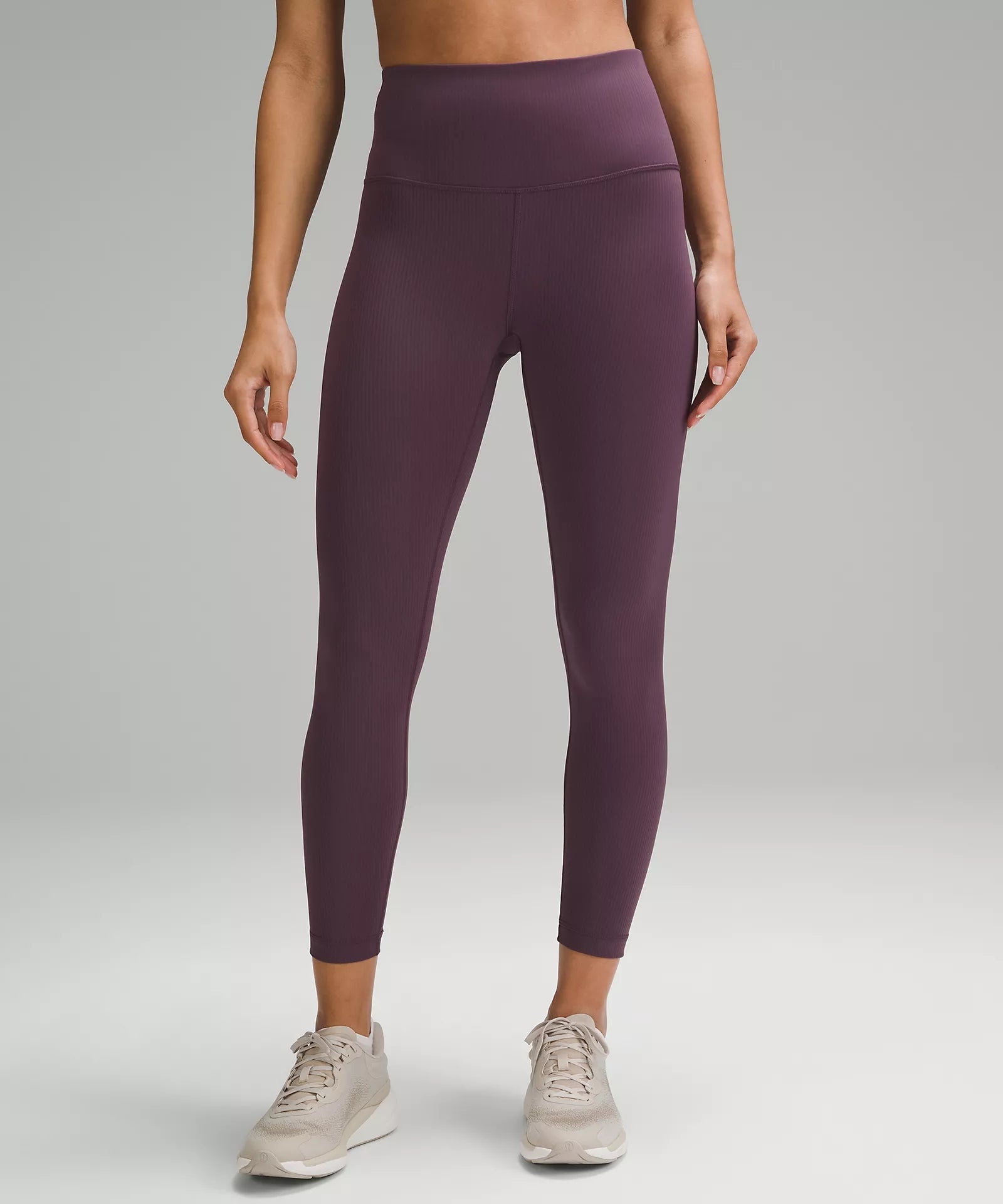 Women's Clothing for Every Occasion Wunder Train Ribbed High-Rise Tight 25" | Grape Thistle Women's Clothing for Every Occasion Wunder Train Ribbed High-Rise Tight 25" | Grape Thistle