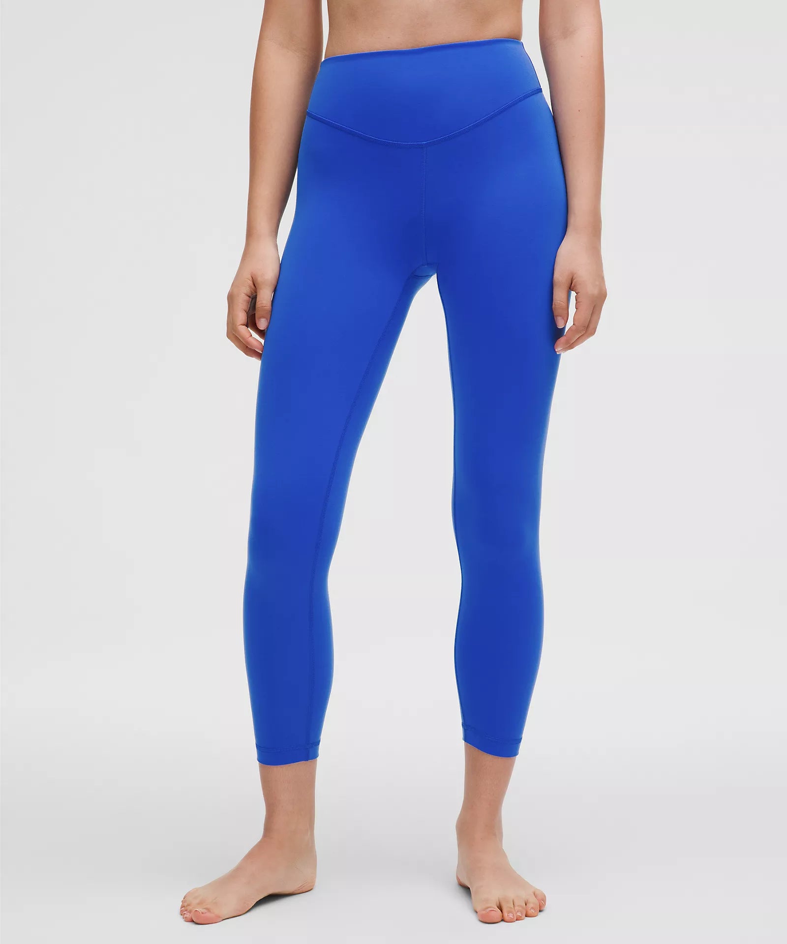 Women's Elegant Garments Wunder Under SmoothCover High Rise Tight 25" | Cerulean Blue