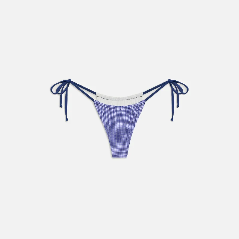 Modern Women's Apparel Frankies Bikinis Tia Bottom - Sailor Gingham