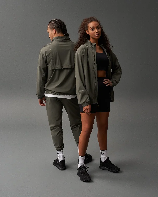 Women's Sporty Chic Clothes RUDIS Gold Standard Jacket - Dark Olive