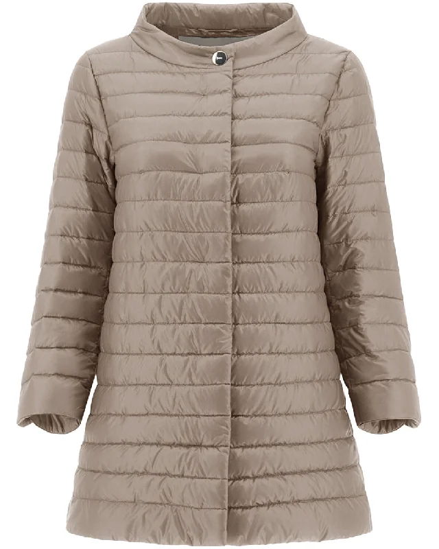 Women's Activewear Outfit Taupe Iconico Rossella Jacket