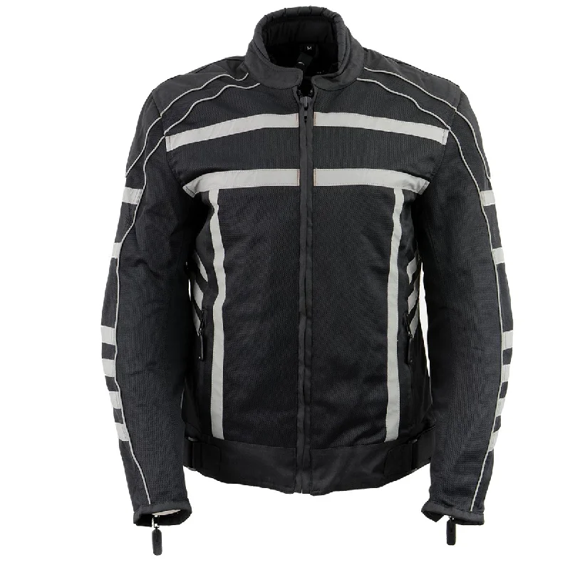 Shop Ladies Clothes NexGen SH2376 Women's Black and Grey Nylon with Mesh Armored Racer Jacket with Built in Rain Jacket Shop Ladies Clothes NexGen SH2376 Women's Black and Grey Nylon with Mesh Armored Racer Jacket with Built in Rain Jacket