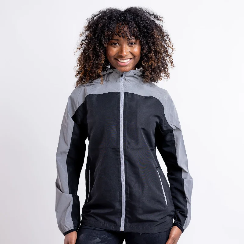Fashionable Tops for Women Reflective Running Jacket