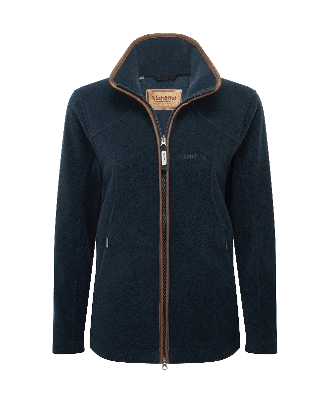 Women's Online Boutique Burley Fleece Jacket - Petrol Blue