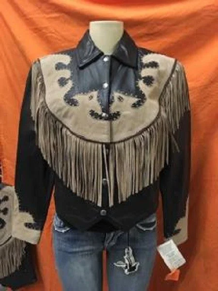 Best Clearance Sales Right Now Women's Western Style Braid and Fringe Detail 9731J