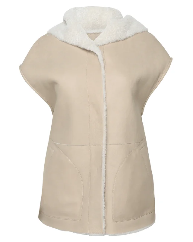 Women's Vacation Outfit Ecru Gisane Vest
