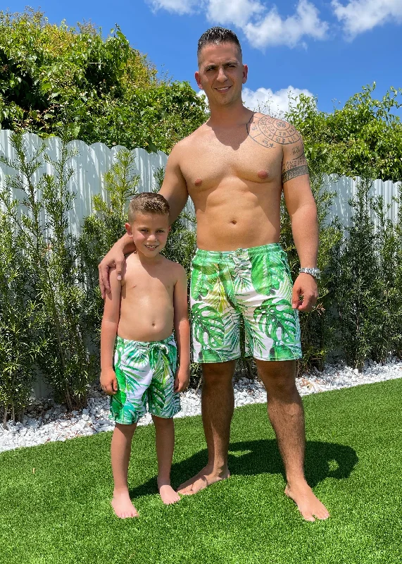 Women's Clothing Boutique Summer In The Air Boys Shorts Green
