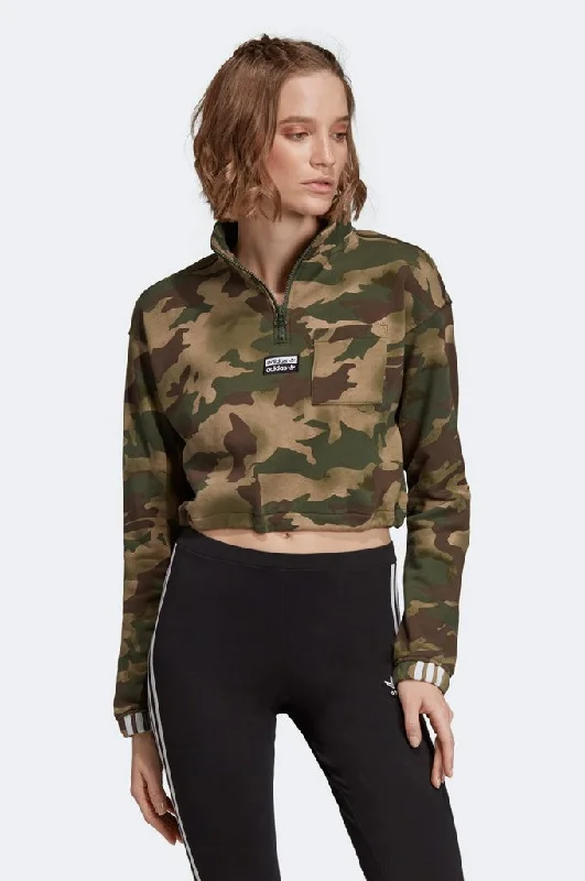 Clothing Sale Adidas Half-Zip AOP Sweater