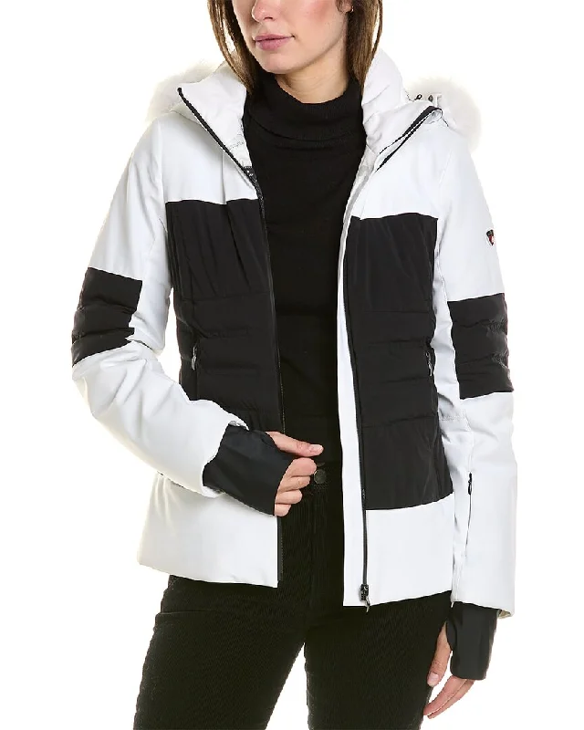 Women's Athleisure Apparel Post Card Bansko Ski Jacket