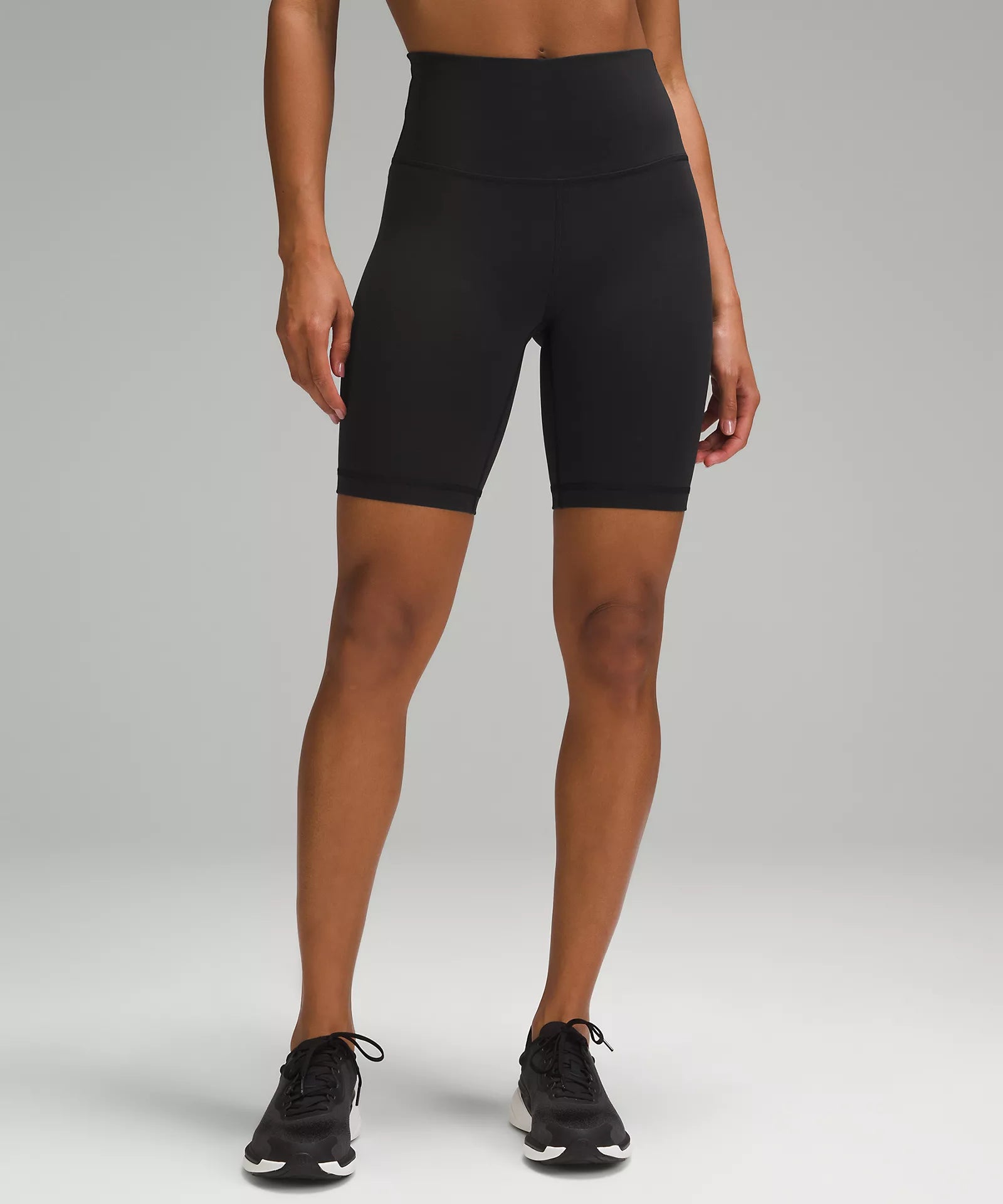 Women's Comfy Attire For Lounging Wunder Train High Rise Short 8" | Black