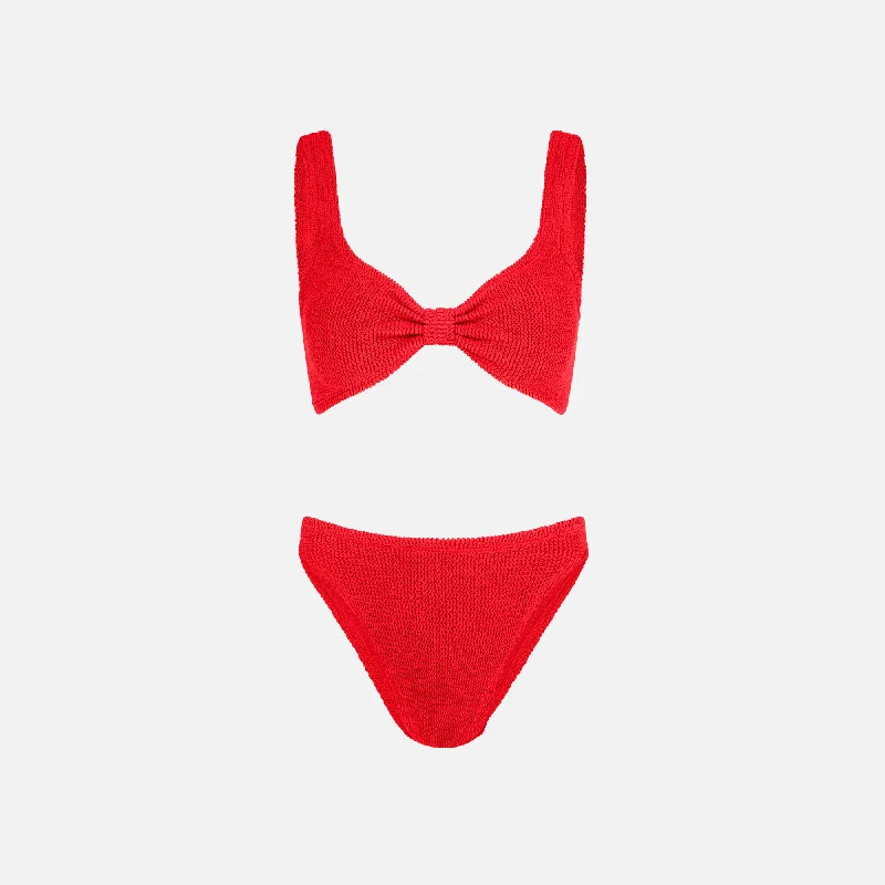 Vintage Women's Fashion Hunza G Bonnie Bikini - Red