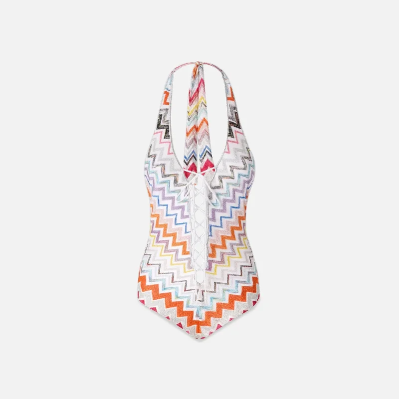 Women's Clothing Outfit Set Missoni One Piece - Chevron Multi