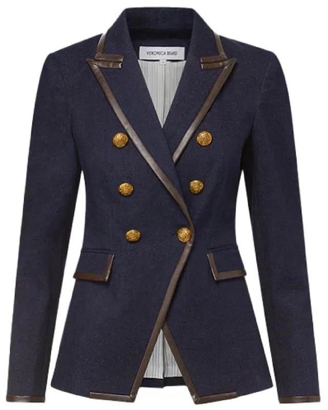 Women's Relaxed Clothes Miller Denim Dickey Jacket in Midnight Wash