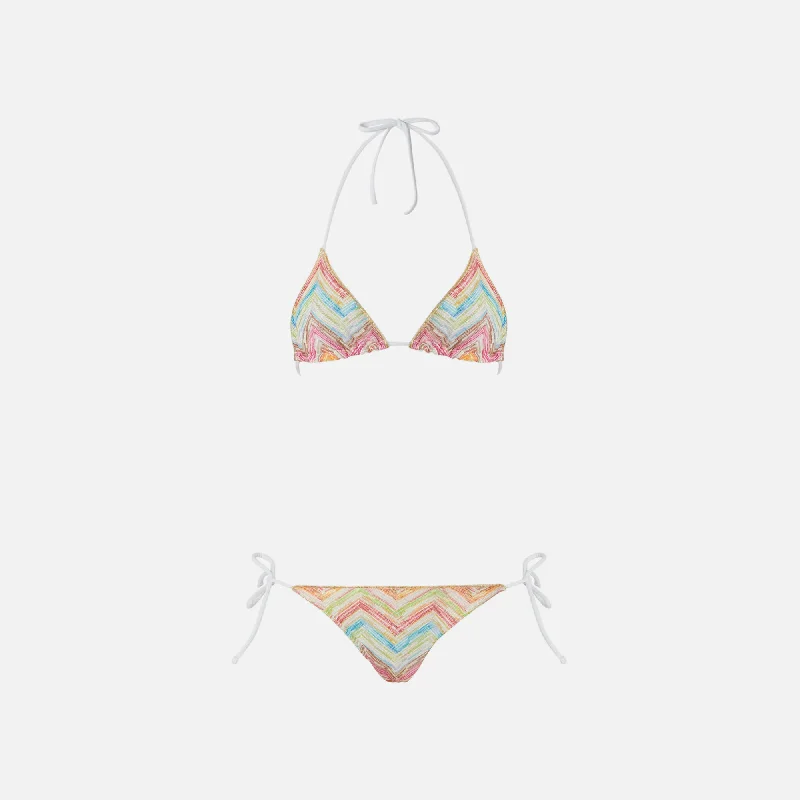 Women Apparel Missoni Bikini - Multi Tetris