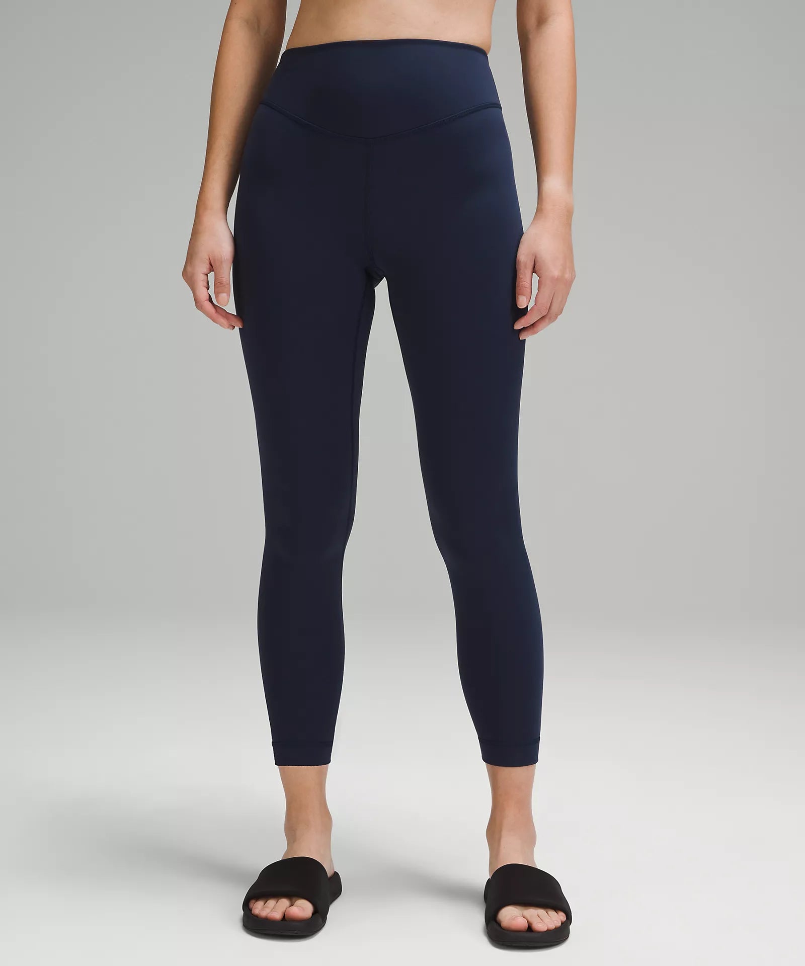 Women's Elegant Evening Outfit Wunder Under SmoothCover High-Rise Tight 25" | True Navy Women's Elegant Evening Outfit Wunder Under SmoothCover High-Rise Tight 25" | True Navy