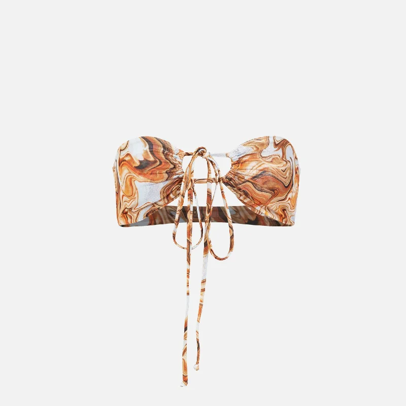 Modern Women's Apparel Gonza Bandeau Top - Dorada