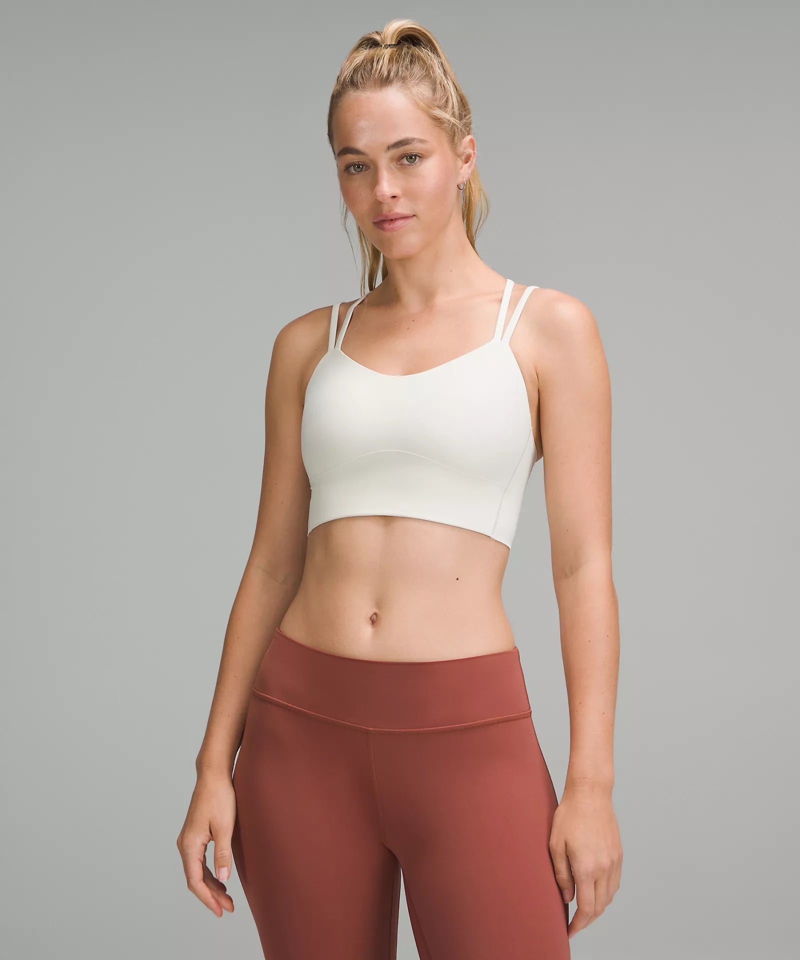 Flash Sales Today Like a Cloud Longline Bra *Light Support, B/C Cup | Bone
