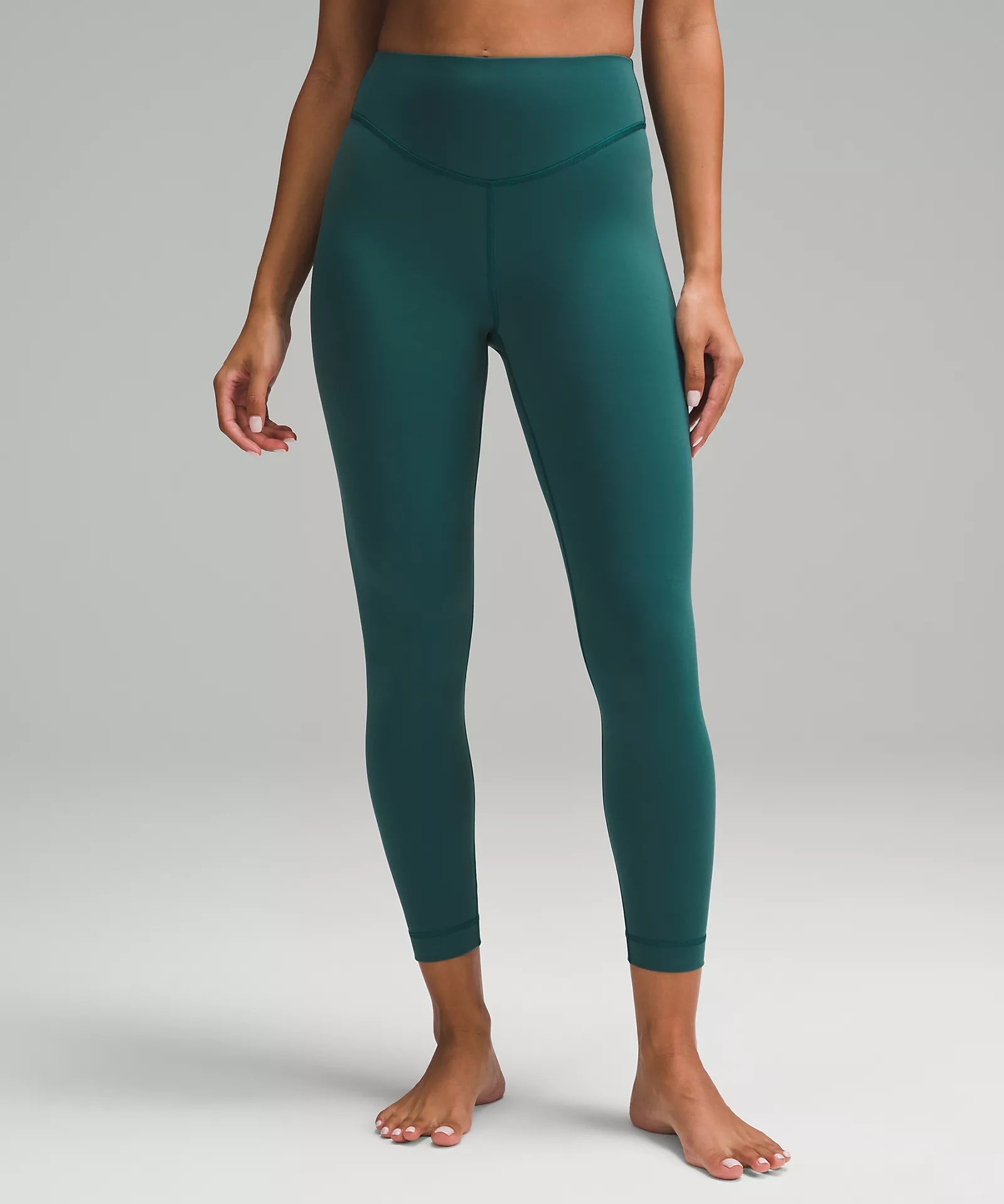 Minimalist Women's Fashion Clothing Wunder Under SmoothCover High Rise Tight 25" | Storm Teal