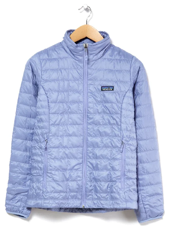 Women's Night-Out Clothes Patagonia Nano Puff Women's Insulated Jacket - Light Current Blue
