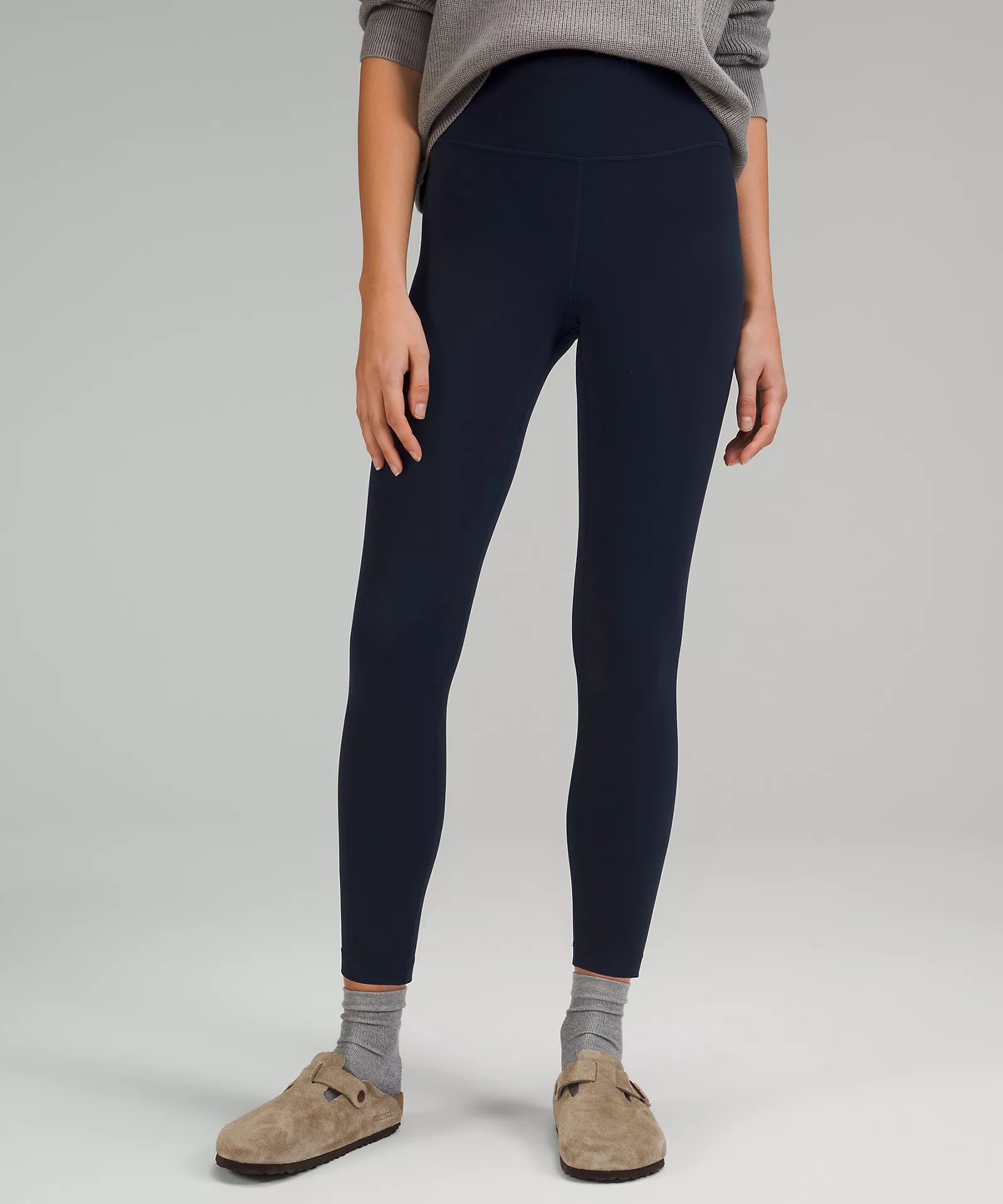 Stylish Women's Outerwear Apparel lululemon Align™ High Rise Pant 25" | True Navy
