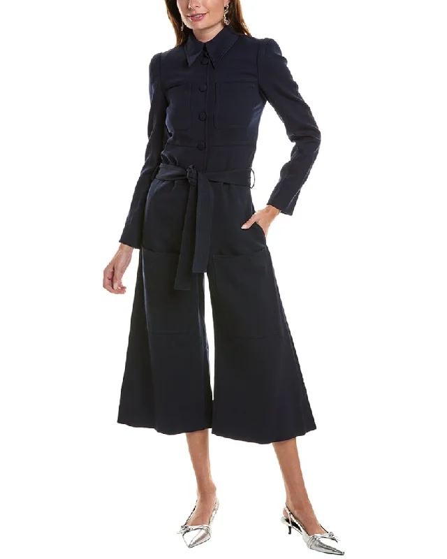 Women's Apparel Stella McCartney Clara Wool-Blend Jumpsuit