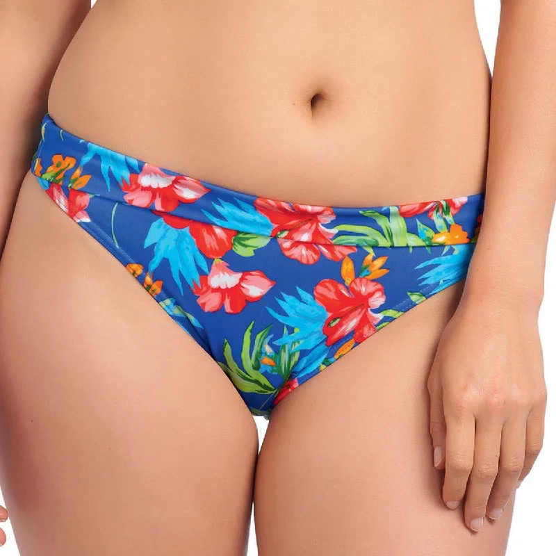 Women's Holiday Clothing Freya Acapulco Bikini Briefs Fold Top Swim Brief, Cobalt