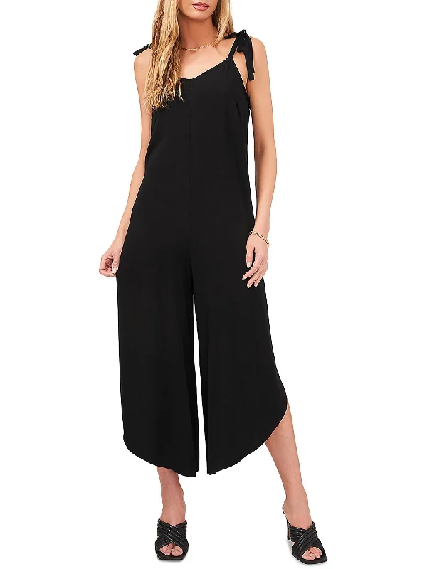 Modern Women's Clothes Womens Side Slit Rayon Jumpsuit