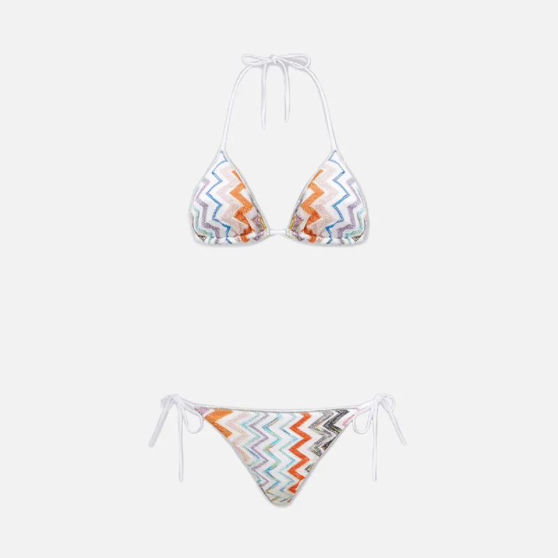 Women's Sporty Chic Clothes Missoni Bikini - Net Multi