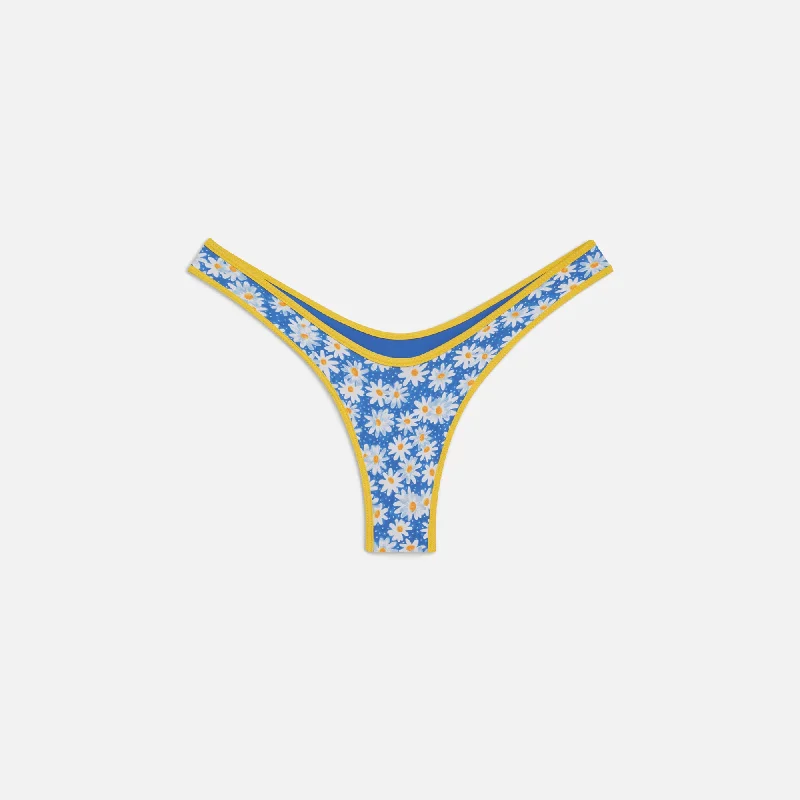 Women's Evening Wear for Special Occasions Frankies Bikinis Full Moon Bottom - Blue Daisy