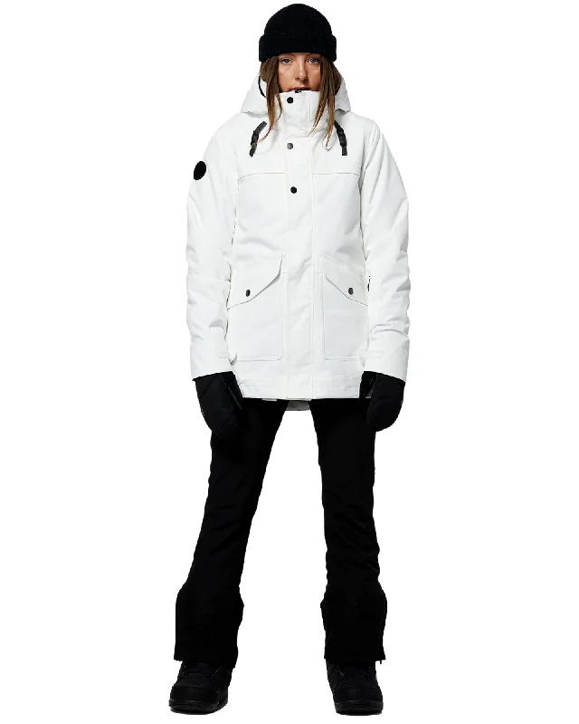 Women's Seasonal Attire ASTER JACKET 2.0 - SNOW WHITE