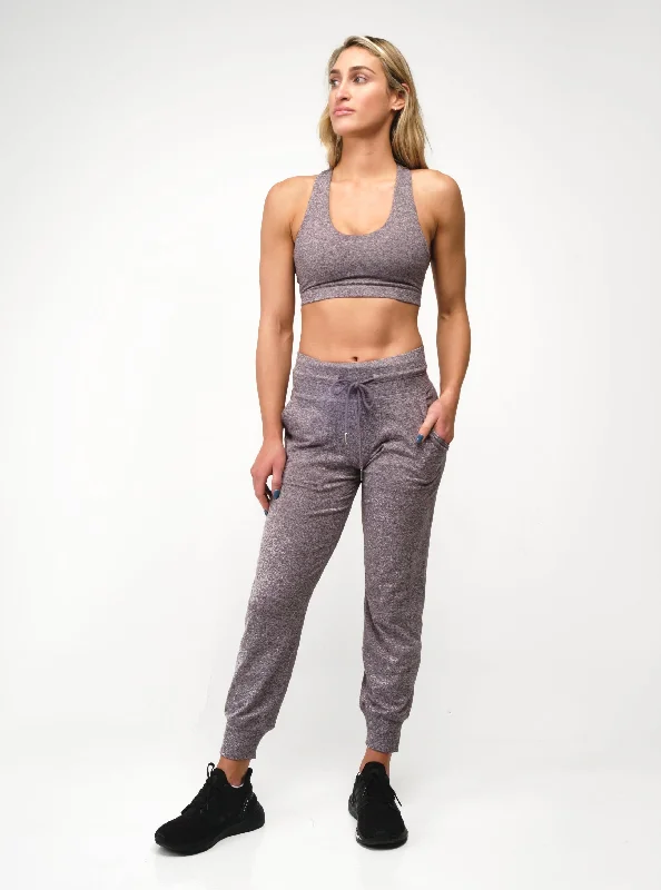 Women's Functional Apparel For Outdoor Activities Essex Jogger - Shark Heather