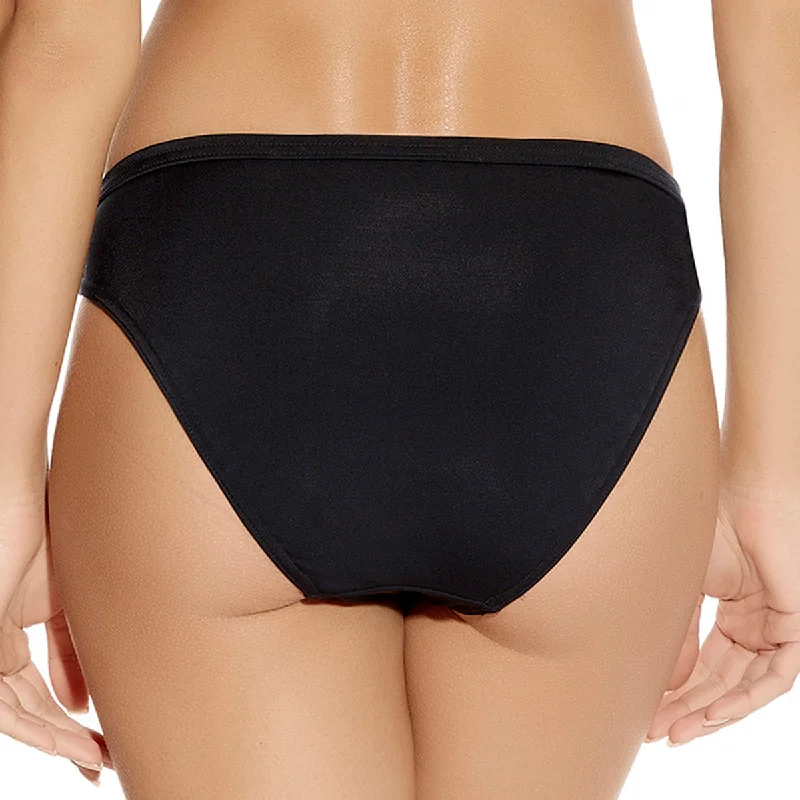 Women's Vintage Attire Freya Superstar Classic Swim Bottom, Black