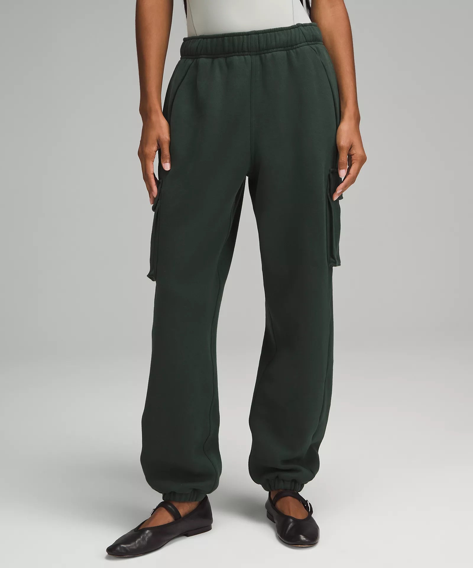 Fashionable Women's Clothes Scuba Oversized Mid Rise Cargo Jogger 31" | Legacy Green Fashionable Women's Clothes Scuba Oversized Mid Rise Cargo Jogger 31" | Legacy Green