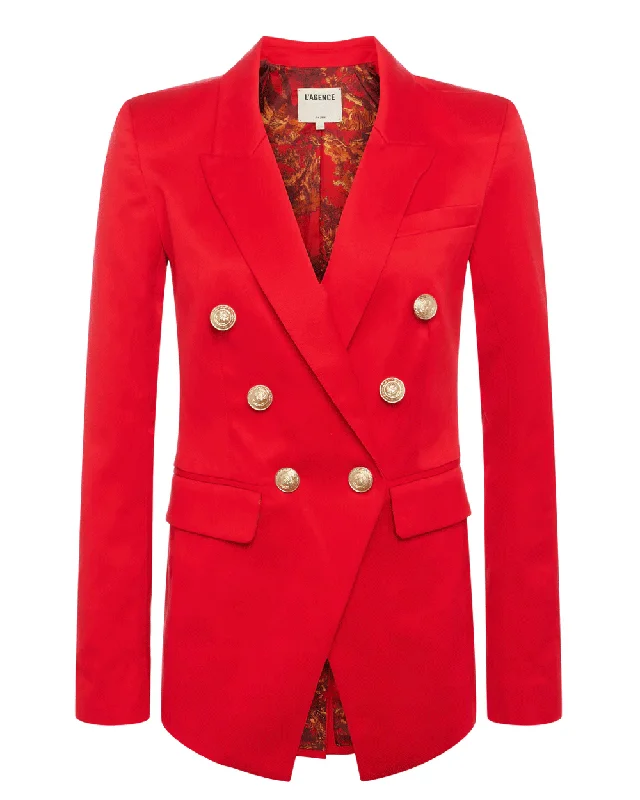 Boutique Dress Online High Risk Red Kendi Double Breasted Blazer