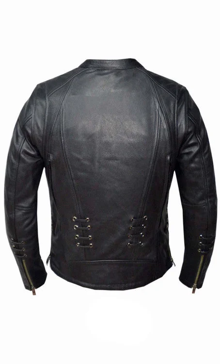 Clothing Online Ladies Leather Biker Jacket 6564.00 WJ