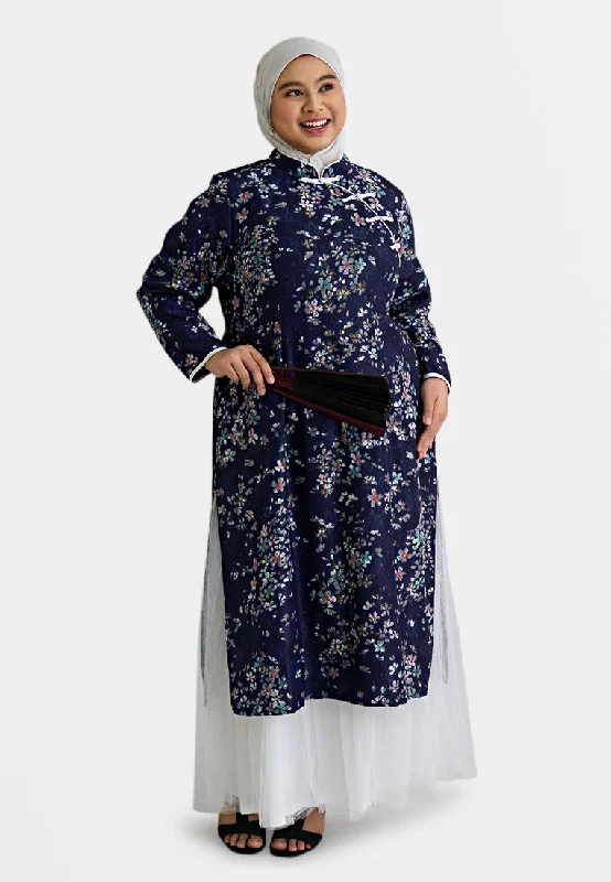Style Without Limits Lingling Oriental Collection Side Slit Cheongsam