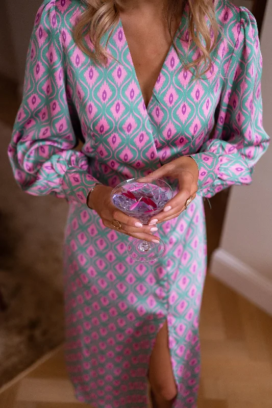 Budget-Friendly Fashion Robe Siam longue - à motifs