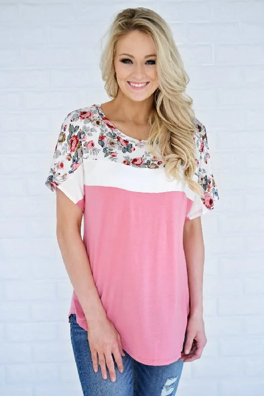 Trendy Street Style Making Memories Top ~ Mauve