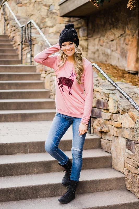 Shop Smart, Save Big Twinkle All the Way Top ~ Pink