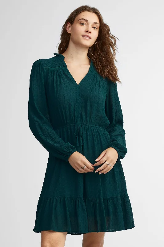 The Good Stuff Robe manches longues à volants - Femme