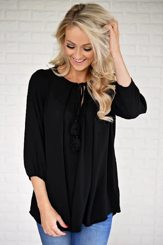 Holiday Glam Go the Distance Lace Top
